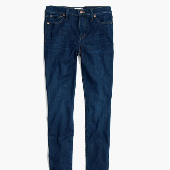 Madewell Denim - 9" Mid-Rise Skinny Jeans: TENCEL™Denim Edition